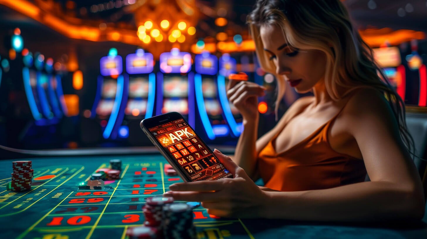 မြန်မာ့ အွန်လိုင်းကတ်ဂိမ်းများ Baccarat Poker ကစားနေသောပုံ